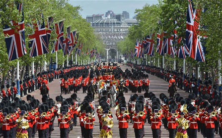 Queen's Birthday Parade returns to Buckingham Palace