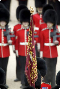 Regimental Colours of the Coldstream guards
