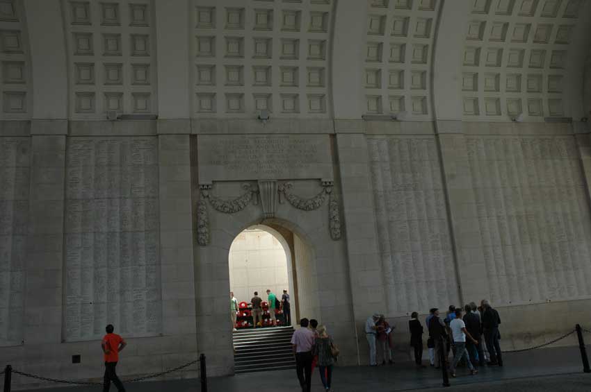 Menin Gate Memorial to the Missing
