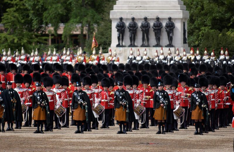 Queen's Birthday Parade, Trooping the Colour - the highlight of the ceremonial calendar