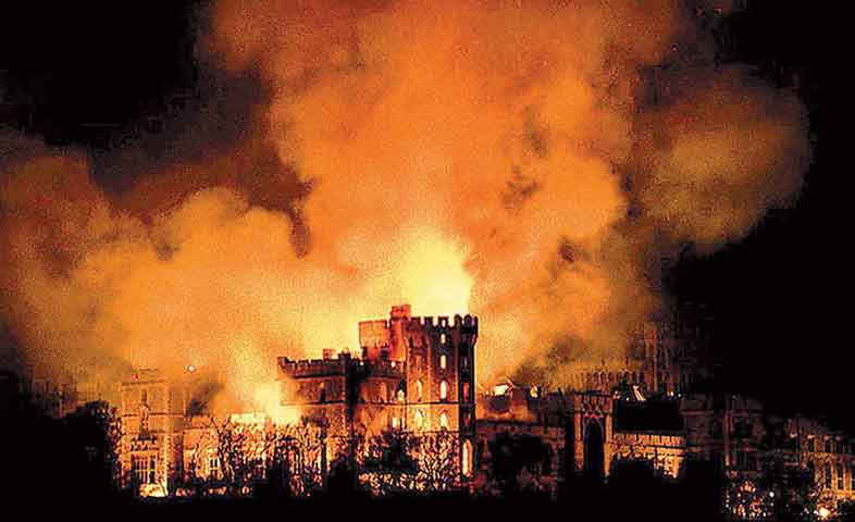 1992 fire at Windsor Castle
