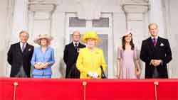 Royal Balcony experience Madame Tussauds