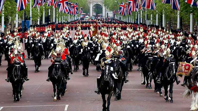 The Queen's Birthday Parade returns down The Mall