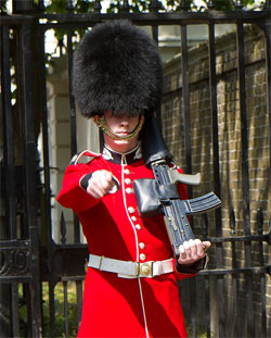 scots guards bearskin