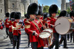 Guards Band turn into Windsor High Street