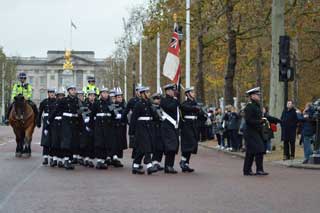 Royal Navy Mounting The Queen's Guard