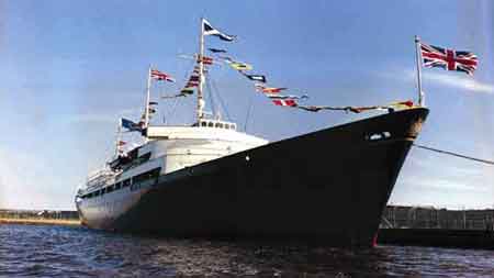The Royal Yacht Brittania