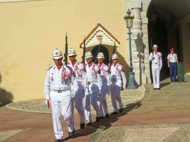 Prince's Palace Guard Monaco