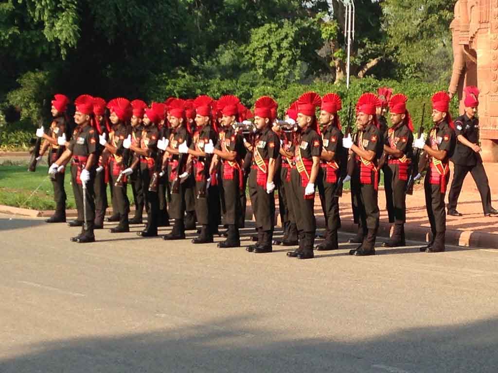 Changing the Guard at Rashtrapati Bhavan 