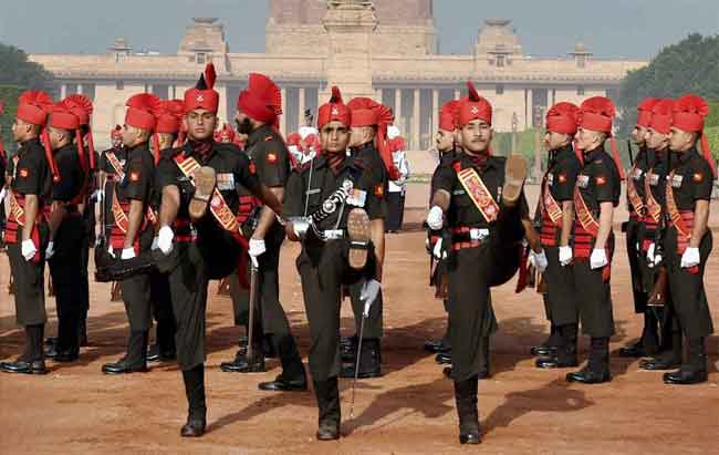 Changing the Guard at Rashtrapati Bhavan, New Delhi
